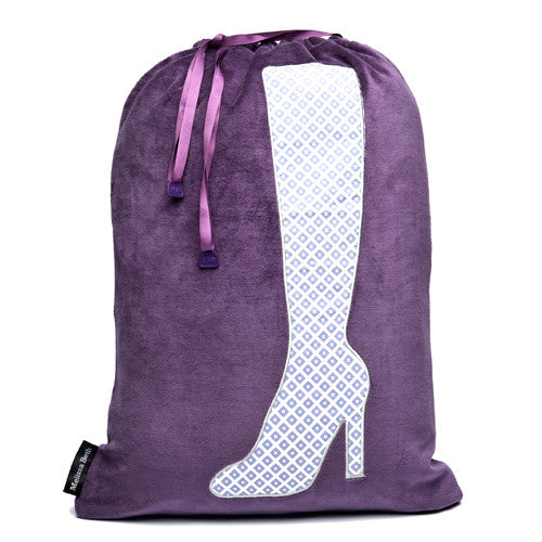 Bootylicious Boot Bag - Purple/Diamond