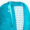 Bootylicious Boot Bag - Teal/Triangle