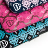 Pretty Printed Laptop Sleeves - Floral Navy and Pink