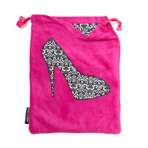 She-She Shoe Bag - Hot Pink